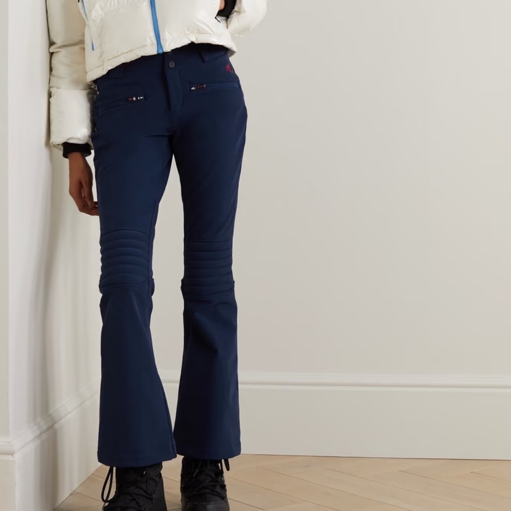 Perfect Moment navy Aurora flared ski pants NWT